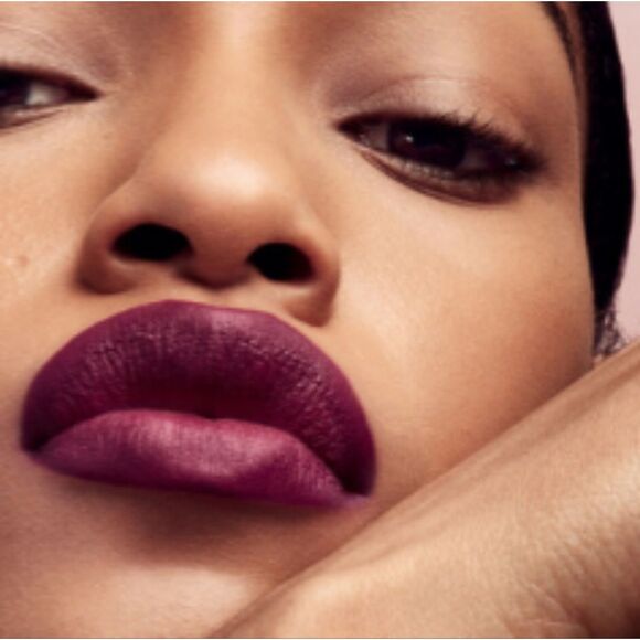 MAC Satin Lipstick in Rebel (Deep Bright Berry) - Picture 6 of 16
